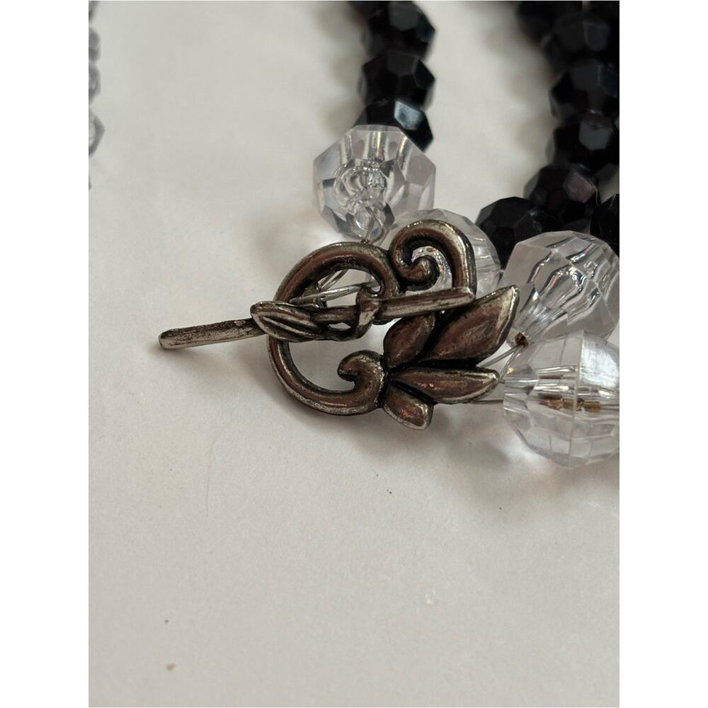 Vintage Black Agate necklace - Picture 8 of 8